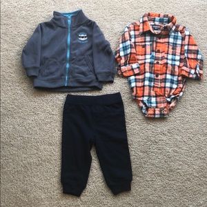 Sweat shirt and sweat pant